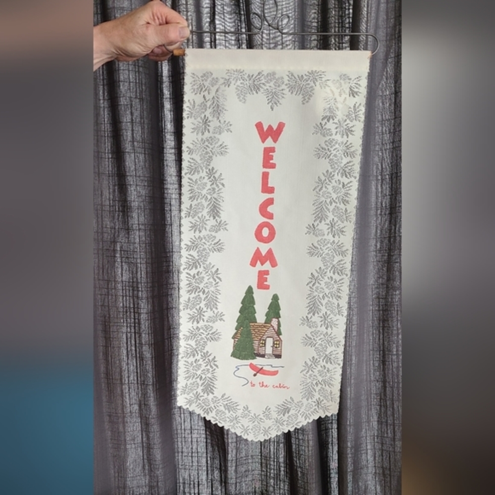 Wall Decor " Welcome to the cabin"